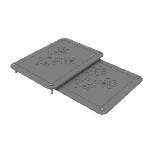 ＡＷＨＡＯ 2Pcs Stein Trocknen Matte Wärme Beständig Kieselgur Abtropfgestell von ＡＷＨＡＯ