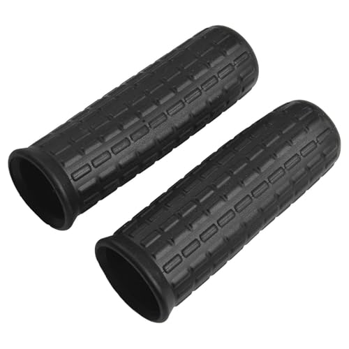 ＡＷＨＡＯ 2er Pack Gartenschubkarrengriffe, Griffabdeckungen, Ersatzteile, Wetterfeste Lenkergriffe für Rasenmäher, C, 122 X 32 Mm von ＡＷＨＡＯ