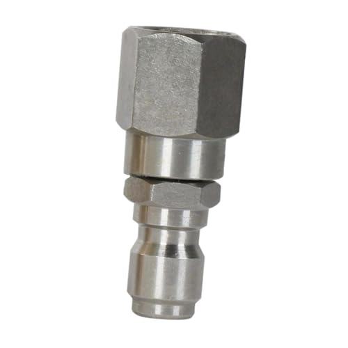 AWHAO 3/8 Zoll Hochdruckreiniger Adapter, Schnellanschluss, Kupfer Anschlussstück, Einfach zu Installieren, Male AWHAO 3/8 Zoll Hochdruckreiniger Adapter, Schnellanschluss, Kupfer Anschlussstück, Einfach zu Installieren, Male von AWHAO