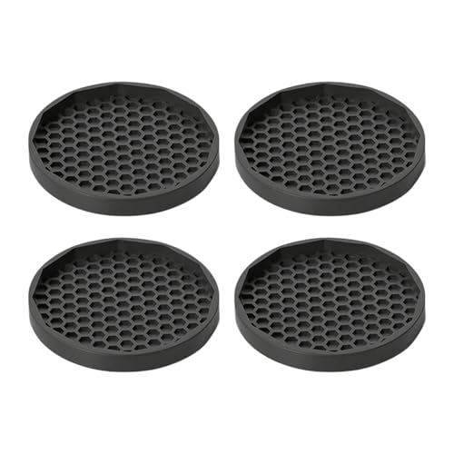 ＡＷＨＡＯ 4 Stück Möbelräder Caster Cups Anti Rutsch Verhindert Kratzer Anti Rutsch Bodenschutz Bettstopper, 10 Cm X 0.4 Cm von ＡＷＨＡＯ