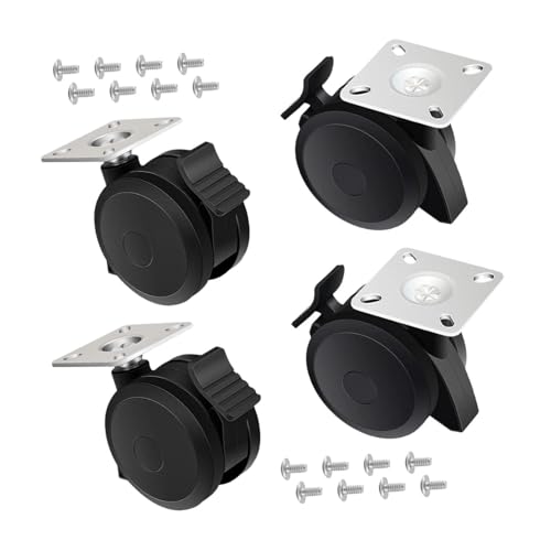 AWHAO 4Pcs 69828 69827 Feststellrollen Teil mit Platte Und Schraube AWHAO 4Pcs 69828 69827 Feststellrollen Teil mit Platte Und Schraube von AWHAO