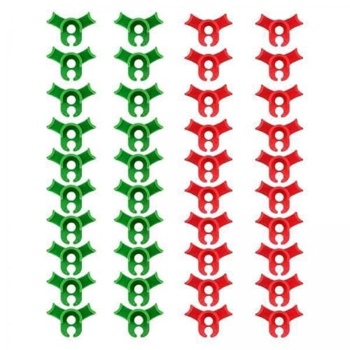 ＡＷＨＡＯ 4X 40Pcs Anlage Bender Niedrigen Stress Training Clips für Anlage Gartenarbeit Gärten von ＡＷＨＡＯ