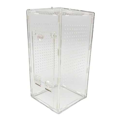 AWHAO Acryl Terrarium für Gottesanbeterinnen, Terrarien, Zuchtbecken, Futterbox für Spinnen AWHAO Acryl Terrarium für Gottesanbeterinnen, Terrarien, Zuchtbecken, Futterbox für Spinnen von AWHAO