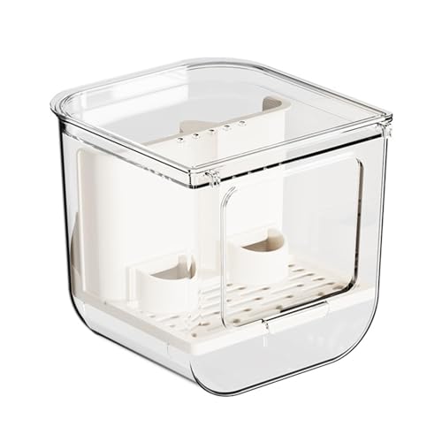 AWHAO Automatische Vogel Feeder Transparent Fütterung Lebensmittel Dispenser Pet Käfig Feeder für AWHAO Automatische Vogel Feeder Transparent Fütterung Lebensmittel Dispenser Pet Käfig Feeder für von AWHAO