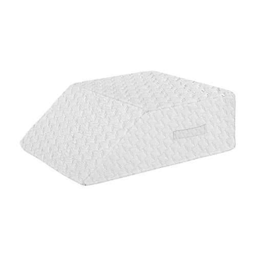 AWHAO Beinhochlagerungskissen, Beinstütze, Kissen, Memory Foam Körperpositionierer für Rückenschläfer, Bequemes Kissen, Weiß AWHAO Beinhochlagerungskissen, Beinstütze, Kissen, Memory Foam Körperpositionierer für Rückenschläfer, Bequemes Kissen, Weiß von AWHAO