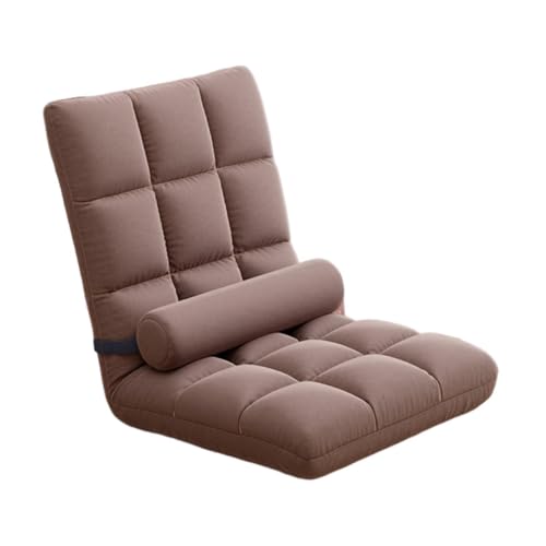 ＡＷＨＡＯ Bodenstuhl mit Rückenlehne Couch-Liegestuhl Schlafbett Erwachsene -Gaming-Stuhl, Kaffee von ＡＷＨＡＯ