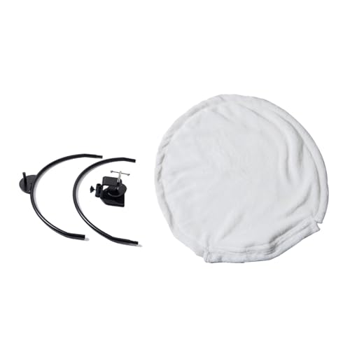 ＡＷＨＡＯ Desktop Katzenbett Desktop Katze Barsch Waschbar Pet Matte Liege Katzen Hängematte zum Studium des Spiels des Spiels Tabelle Computer Schreibtisch, Weiß von ＡＷＨＡＯ