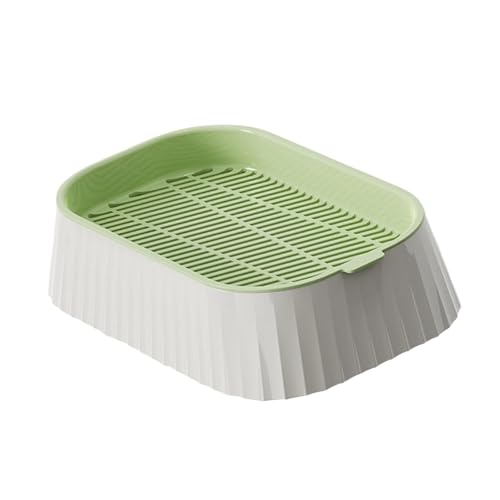 ＡＷＨＡＯ Getreideschale, Hydrokultur Box, Pflanzschale für Katzengras, Erdloser Topf für Mikrogrün, für Zuhause, Weizengras, Büro, GrÜn von ＡＷＨＡＯ