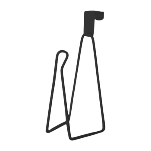 ＡＷＨＡＯ Hängender Toilettenpapierhalter Aus Metall für Rollen, Schwarz von ＡＷＨＡＯ