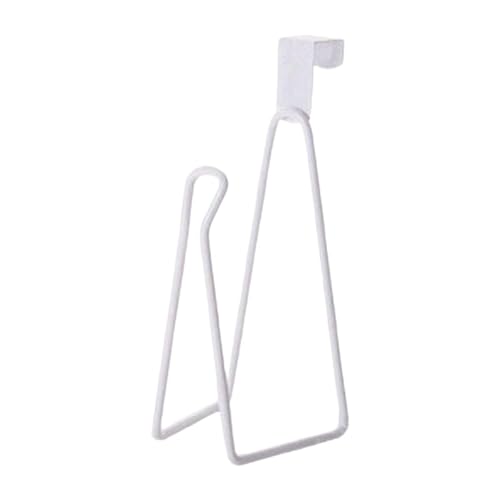 ＡＷＨＡＯ Hängender Toilettenpapierhalter Aus Metall für Rollen, Weiß von ＡＷＨＡＯ