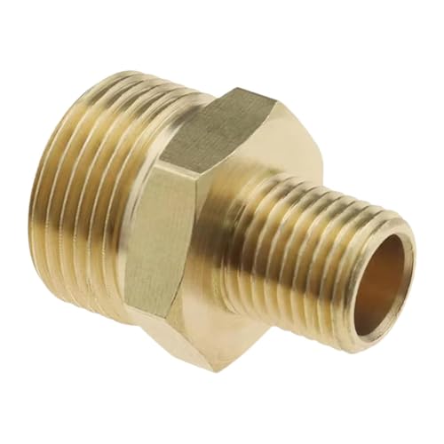 ＡＷＨＡＯ Hochdruckreiniger Adapter Kupplungsadapter Anschlussstück Messing Schlauchverbinder Und Kupplung mit Kompakter Bauweise Zur Integration für Profis Un, Style C von ＡＷＨＡＯ