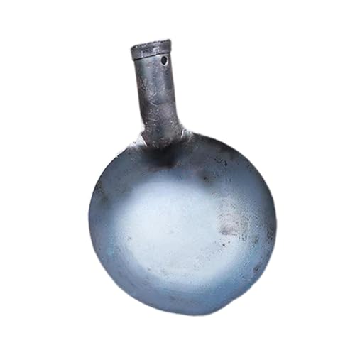 ＡＷＨＡＯ Kanalisation Entwässerung Mist Löffel Leck Löffel Heavy Duty Wasser Schöpflöffel Schlamm Schaufel Metall Schöpfkelle Klärgrube Tank Werkzeug, Mehrfarbig, Durchmesser 13cm von ＡＷＨＡＯ