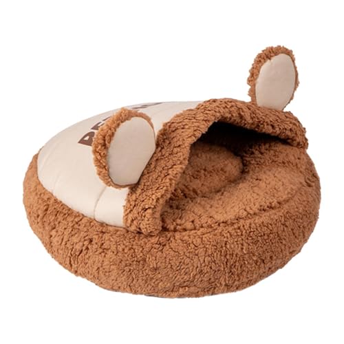 AWHAO Katzenbett Als Warmes Tierbett Und Katzenkorb Eine Hundehöhle mit Dickem Plüschfutter für Optimalen Komfort EIN Gemütlicher Ort für Herbst Und Winter, 50x50cm AWHAO Katzenbett Als Warmes Tierbett Und Katzenkorb Eine Hundehöhle mit Dickem Plüschfutter für Optimalen Komfort EIN Gemütlicher Ort für Herbst Und Winter, 50x50cm von AWHAO