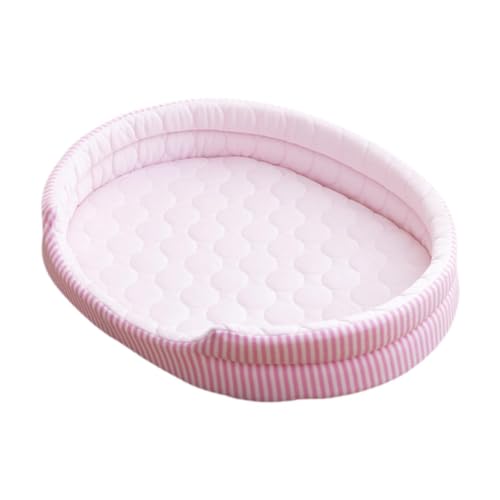 ＡＷＨＡＯ Katzenbett Kühlmatte Tierbett Katzensofa Ruheplatz Waschbar Und Formstabil mit Weicher Schwammfüllung für Kätzchen Und Erwachsene Katzen, S von ＡＷＨＡＯ