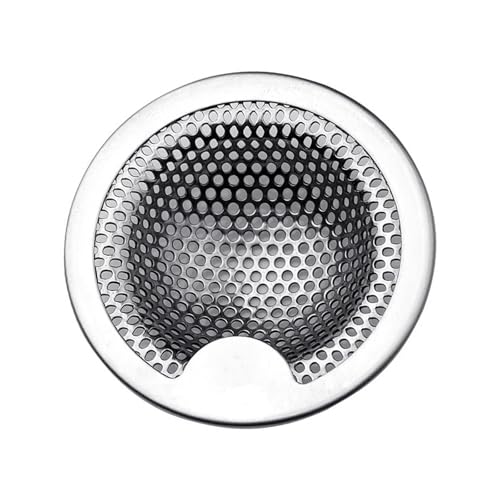 ＡＷＨＡＯ Küchenspüle Sieb, Rundes Abflusssieb, Edelstahl Anti Blockier Halterung, Bodenablauffilter, Filtersieb für S, 76 Mm X 15 Mm von ＡＷＨＡＯ