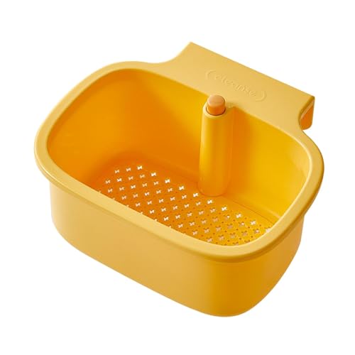 AWHAO Küchenspülenfilter für Abfälle, Aufhängesieb für Essensreste, Gelb AWHAO Küchenspülenfilter für Abfälle, Aufhängesieb für Essensreste, Gelb von AWHAO