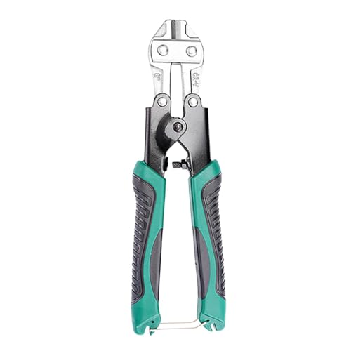AWHAO Mini Bolzenschneider Handwerkzeug, 8 Zoll Komfortgriff, Kleiner Bolzenschneider, Kabelschneider für Hakenstangen, CR V Stahl AWHAO Mini Bolzenschneider Handwerkzeug, 8 Zoll Komfortgriff, Kleiner Bolzenschneider, Kabelschneider für Hakenstangen, CR V Stahl von AWHAO