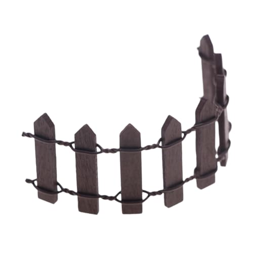 AWHAO Miniative Garten Fene Miniaturfeier Fene Accessoires DIY Dekorative Simulation Fene for Life Phase, Kaffee AWHAO Miniative Garten Fene Miniaturfeier Fene Accessoires DIY Dekorative Simulation Fene for Life Phase, Kaffee von AWHAO