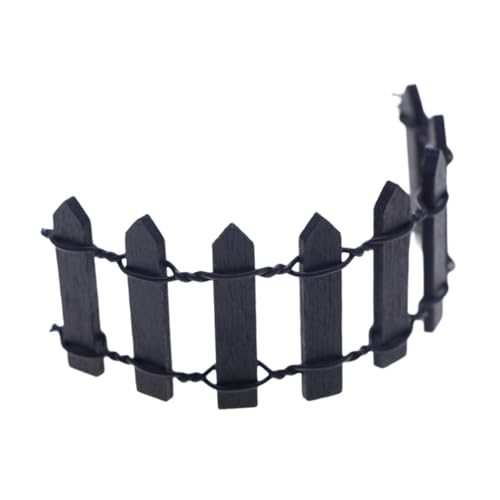 AWHAO Miniative Garten Fene Miniaturfeier Fene Accessoires DIY Dekorative Simulation Fene for Life Phase, Schwarz AWHAO Miniative Garten Fene Miniaturfeier Fene Accessoires DIY Dekorative Simulation Fene for Life Phase, Schwarz von AWHAO