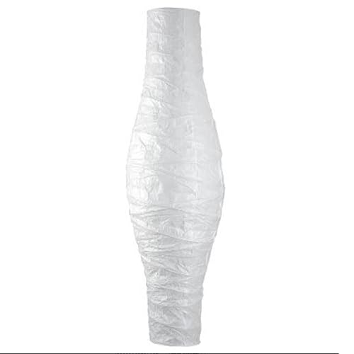 AWHAO Papier Stehlampenschirm, Lichtabdeckung, Einfaches Dekor, Nordisches Weiß, 116,8 cm Hoch, Stehend AWHAO Papier Stehlampenschirm, Lichtabdeckung, Einfaches Dekor, Nordisches Weiß, 116,8 cm Hoch, Stehend von AWHAO