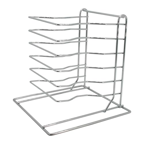 AWHAO Pizzaständer Pizzablechhalter Und Küchenregal mit Platzsparendem Aufbau Als Backgestell Und Präsentationsständer für Professionelle Küchen Und Den He, 6 Tier AWHAO Pizzaständer Pizzablechhalter Und Küchenregal mit Platzsparendem Aufbau Als Backgestell Und Präsentationsständer für Professionelle Küchen Und Den He, 6 Tier von AWHAO