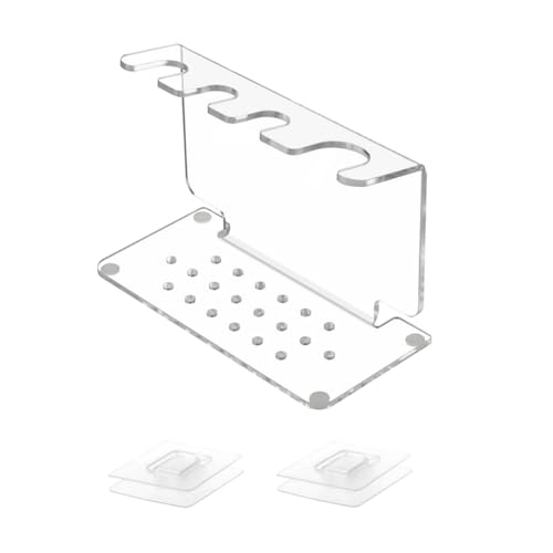 AWHAO Rasiererhalter, Platzsparend, Zur Wandmontage, Transparent, für Und Bürsten AWHAO Rasiererhalter, Platzsparend, Zur Wandmontage, Transparent, für Und Bürsten von AWHAO