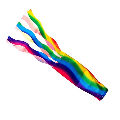 ＡＷＨＡＯ Regenbogen Windsack aus Polyester für Garten und Veranstaltungen - 70cm von ＡＷＨＡＯ