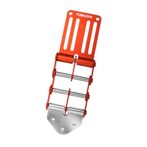 ＡＷＨＡＯ Schnellspanner Werkzeughalter Umrüstsatz mit Werkzeuggürtelschlaufe, Robuste Aluminiumlegierung mit Edelstahl für E, Rot von ＡＷＨＡＯ