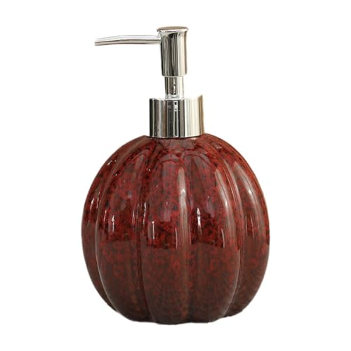 AWHAO Seifenspender mit Handpumpe Als Stilvoller Lotionspender Und Dosierspender für Den Herbst EIN Handseifenspender Und Flüssigseifenspender Aus F, Rot AWHAO Seifenspender mit Handpumpe Als Stilvoller Lotionspender Und Dosierspender für Den Herbst EIN Handseifenspender Und Flüssigseifenspender Aus F, Rot von AWHAO