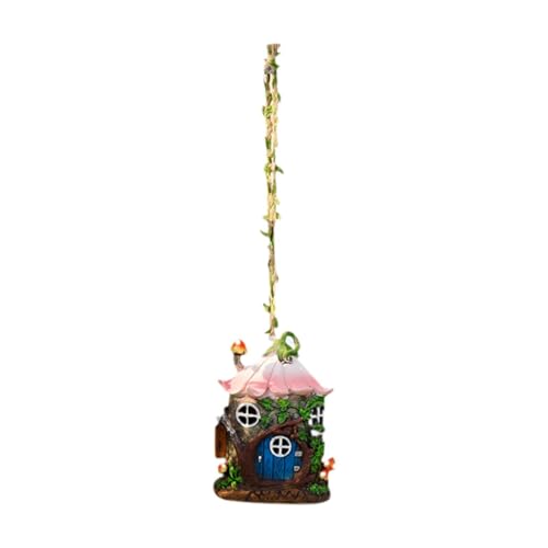 ＡＷＨＡＯ Solar Power Garden Statue Light Ornament Pilzhaus Statue für von ＡＷＨＡＯ