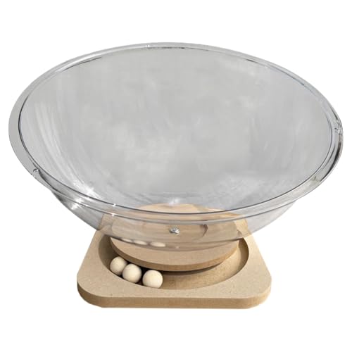 ＡＷＨＡＯ Space Capsule Katzenbettkätzchen Nest mit Basis -Haustierzubehör für Kaninchen Welpen Hase, 37cm von ＡＷＨＡＯ