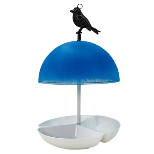 ＡＷＨＡＯ Vogelfutterlieber Im Freien Metall Lebensmittelspender für Außenterrasse Hinterhof von ＡＷＨＡＯ