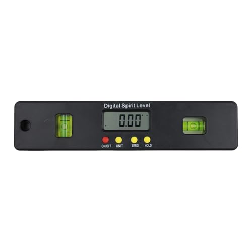 AWHAO Winkelmessgerät mit digitaler Anzeige und Wasserwaage für Holzarbeiten, 20cmx4.5cm AWHAO Winkelmessgerät mit digitaler Anzeige und Wasserwaage für Holzarbeiten, 20cmx4.5cm von AWHAO