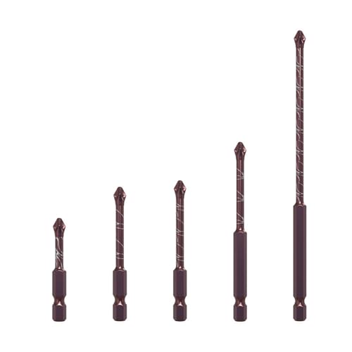 5/10-teiliges professionelles Kreuzkopf-Schraubendreher-Bit-Set, langlebig, Legierung, Sechskantgriff, rostbeständig, Schraubendreherspitze, rutschfester Sechskantschaft von AWJUWHBJ