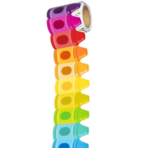 AWJUWHBJ Bunte Bleistiftmuster-Bordüre, Wandaufkleber, Pinnwand, Bordüre, Bordüre, Bordüre, Bordüre, Bordüre, für Klassenzimmer, Pinnwand, Kreidetafel, selbstklebend, 7,9 m AWJUWHBJ Bunte Bleistiftmuster-Bordüre, Wandaufkleber, Pinnwand, Bordüre, Bordüre, Bordüre, Bordüre, Bordüre, für Klassenzimmer, Pinnwand, Kreidetafel, selbstklebend, 7,9 m von AWJUWHBJ
