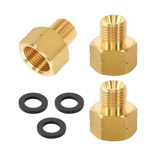 Adapter Messing Rohr 3/20.3 cm Innengewinde auf 1/10.2 cm Außenumkehrtanks Anschluss Tank Adapter Messing Rohr 3/20.3 cm Innengewinde auf 1/10.2 cm Außenumkehrtanks Anschluss Tank von AWJUWHBJ