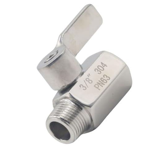 Edelstahl Kleine Kugelhähne für Handbrause Bidet Sprüher Gewinde Platzsparend Wasserdurchfluss Steuergerät NPT Dusche Wasser Steuerventile Edelstahl Kleine Kugelhähne für Handbrause Bidet Sprüher Gewinde Platzsparend Wasserdurchfluss Steuergerät NPT Dusche Wasser Steuerventile von AWJUWHBJ
