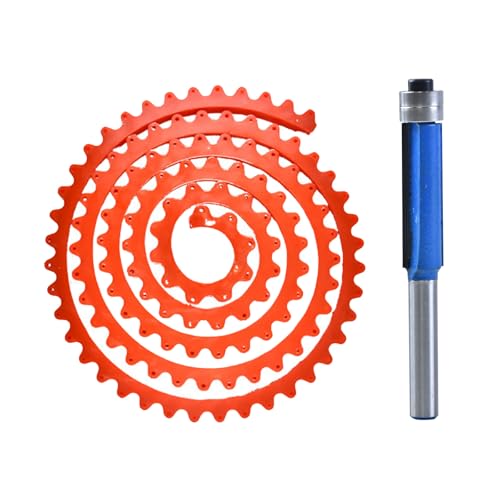 Holzbearbeitung Profilstreifen Zahnrad Fräsen Profiling Getriebe Typ Formung Holzdübel Bohrer Führung Schrank Griff Vorlage Werkzeug von AWJUWHBJ