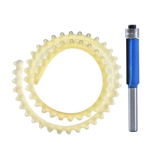 Holzbearbeitung Profilstreifen Zahnrad Fräsen Profiling Getriebe Typ Formung Holzdübel Bohrer Führung Schrank Griff Vorlage Werkzeug von AWJUWHBJ