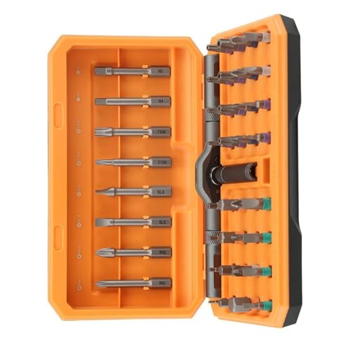 Kompaktes 42-in-1-Ratschen-Schraubendreher-Set mit umkehrbarem 58-Zahn-Mechanismus und Aufbewahrungskoffer für mehrere Winkel-Reparaturen, tragbares Werkzeugset aus legiertem Stahl Kompaktes 42-in-1-Ratschen-Schraubendreher-Set mit umkehrbarem 58-Zahn-Mechanismus und Aufbewahrungskoffer für mehrere Winkel-Reparaturen, tragbares Werkzeugset aus legiertem Stahl von AWJUWHBJ