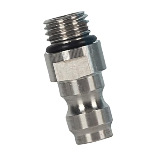 M8 x 1 Gewinde-Luft-Ladeventile mit 40 MPa Druckbewertung, auslaufsicherer Einweg-Mechanismus für pneumatische Werkzeuge, robuste Aufblasventile, Adapter von AWJUWHBJ