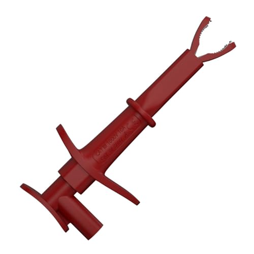 Professionelle Multimeter-Messleitungen, Clip-Sondenhaken mit isolierter 4-mm-Bananenbuchse, Edelstahl, PVC-Clip Professionelle Multimeter-Messleitungen, Clip-Sondenhaken mit isolierter 4-mm-Bananenbuchse, Edelstahl, PVC-Clip von AWJUWHBJ