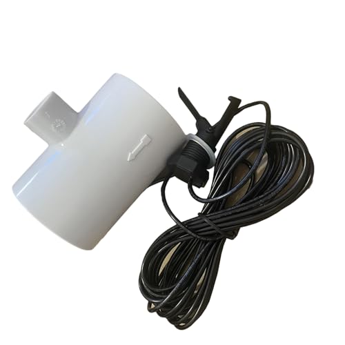 Salzwasser-Pool-Durchflusserkennungsschalter, 4,5 m langes Kabel im Lieferumfang enthalten, 1,3 cm Standard-Gewinde, Schnellverbindungsdesign für Salzflusssensor im Freien von AWJUWHBJ