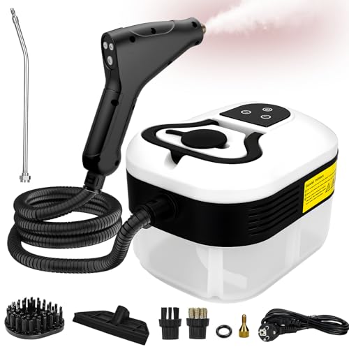 2500W Handheld-Dampfreiniger mit 4,5 Bar Druck – 1200ml Wassertank, 6 verstellbare Dampfstufen, 15s Aufheizzeit für Auto, Klimaanlage, Boden & Küche 2500W Handheld-Dampfreiniger mit 4,5 Bar Druck – 1200ml Wassertank, 6 verstellbare Dampfstufen, 15s Aufheizzeit für Auto, Klimaanlage, Boden & Küche von AWKAQUN