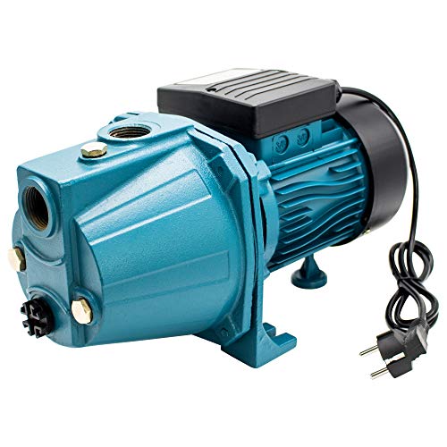 Kreiselpumpe 1100W Hauswasserwerk Jetpumpe Wasserpumpe Gartenpumpe max. 5bar (3600 l/h) AM-1100A von AWM