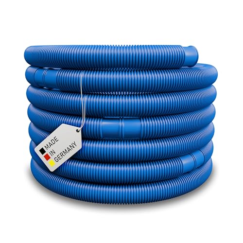 Poolschlauch Ø 32mm - 9 m/blau Saugschlauch Schwimmbadschlauch Solarschlauch Wasserschlauch UV & Chlorwasser-beständig Pumpenschlauch mit Muffen Made in Germany Poolschlauch Ø 32mm - 9 m/blau Saugschlauch Schwimmbadschlauch Solarschlauch Wasserschlauch UV & Chlorwasser-beständig Pumpenschlauch mit Muffen Made in Germany von AWM