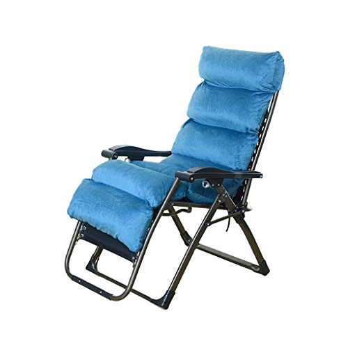 AWMCXQRA Klappbarer Liegestuhl, mit gepolsterten, verstellbaren Sonnenliegen, Zero Gravity Lazy Chair, für Outdoor-Camping und Strand, Schwimmbad, Schaukelstuhl (Farbe: Stil 2) von AWMCXQRA