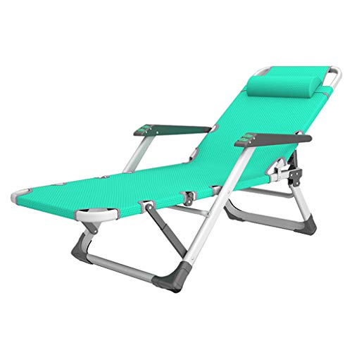 AWMCXQRA Klappbarer Liegestuhl, multifunktionaler Liegestuhl, fauler Rohrrahmen, fauler Stuhl, für Zuhause, Balkon, Sonnenstuhl, mit Massagearmlehne, Schaukelstuhl (Farbe: Stil 3) von AWMCXQRA
