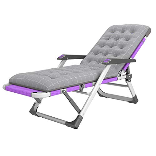 AWMCXQRA Klappbarer Liegestuhl, multifunktionaler Liegestuhl, fauler Rohrrahmen, fauler Stuhl, für Zuhause, Balkon, Sonnenstuhl, mit Massagearmlehne, Schaukelstuhl (Farbe: Stil 6) von AWMCXQRA