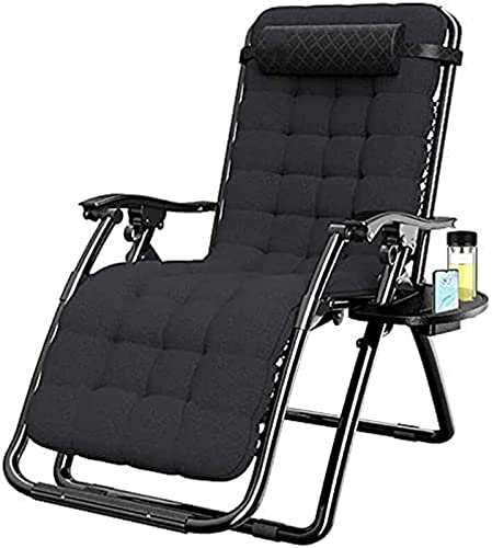 AWMCXQRA Klappstuhl, Liegestuhl, leicht, Sonnenliege, mit Kopfkissen, Liegestühle, Liegestuhl von AWMCXQRA